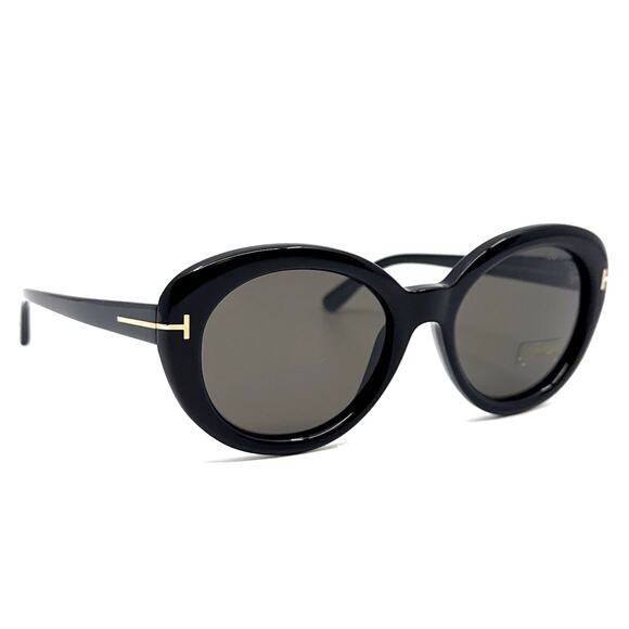 New, TOM FORD Lily-02 Sunglasses TF1009 01A Authentic - Picture 2 of 12